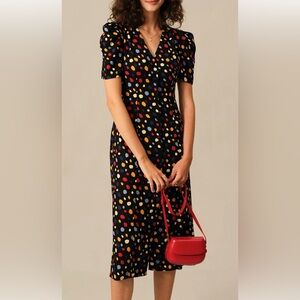 Dotted dress M